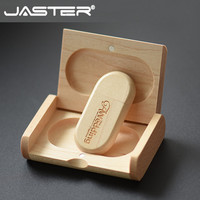 JASTER dostosuj LOGO drewniane + pudełko własne LOGO pendrive 4GB 8GB 16GB 32GB pamięć usb U pamięć dyskowa stick prezent ślubny 1